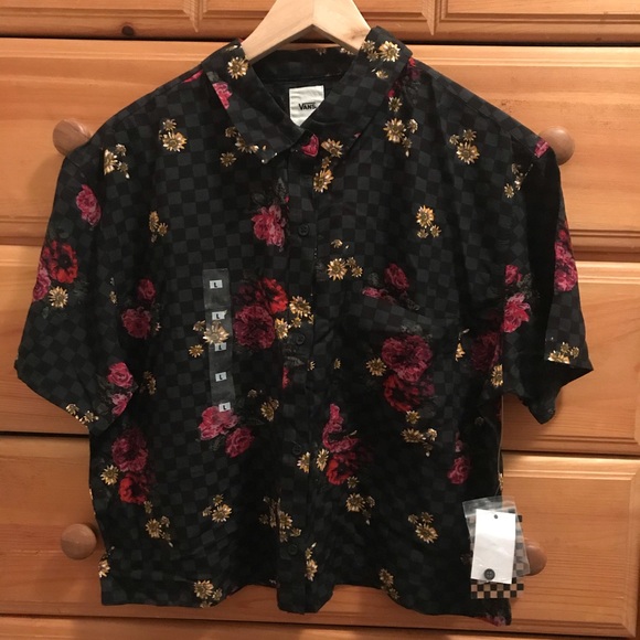 NWT Vans Button Down Shirt - Picture 3 of 8